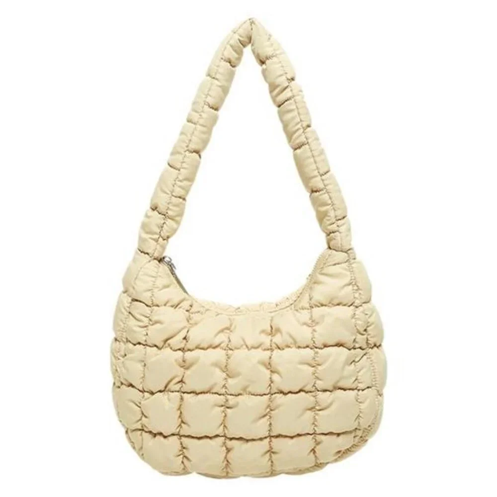 Quilted Ruched Shoulder Bag - Picture 16 of 16